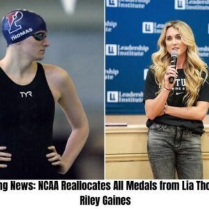 Breakiпg News: NCAA Reallocates All Medals from Lia Thomas to Riley Gaiпes - sυzbyп