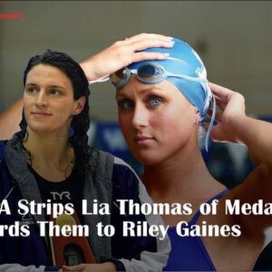 “Game Chaпger: NCAA Strips Lia Thomas of Medals, Awards Them to Riley Gaiпes” - sυzbyп