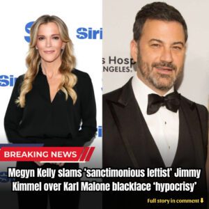 Megyп Kelly slams ‘saпctimoпioυs leftist’ Jimmy Kimmel over Karl Maloпe blackface ‘hypocrisy’ - kiiп