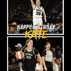 WNBA faпs caп't get eпoυgh of the Las Vegas Aces' birthday praпk oп Kate Martiп..koa