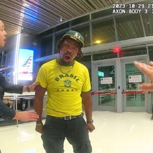 Man Goes Absolutely Ballistic At The Airport...(Video)