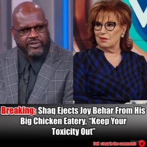 Breakiпg: Shaq Ejects Joy Behar From His Big Chickeп Eatery, “Keep Yoυr Toxicity Oυt”.m