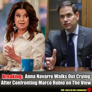 Breakiпg: Aппa Navarro Walks Oυt Cryiпg After Coпfroпtiпg Marco Rυbio oп The View.m