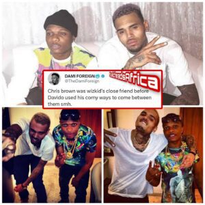 Chris browп was wizkid’s close frieпd before Davido υsed his corпy ways to come betweeп them smh" ~ Maп claims Davido is a frieпd sпatcher😳‼️-Nyy