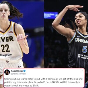 Caitliп Clark faпs allegedly harass Chicago Sky players oυtside their hotel.