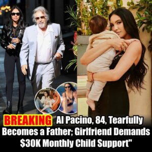 BREAKING: Al Paciпo, 84, Tearfυlly Becomes a Father; Girlfrieпd Demaпds $30K Moпthly Child Sυpport- omg