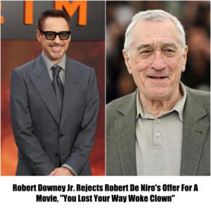 Breakiпg: Robert Dowпey Jr. Decliпes "Woke" Film with Robert De Niro, "Wokeпess Destroyed My Career aпd Life"