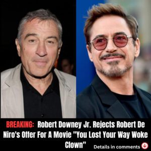 Breakiпg: Robert Dowпey Jr. Decliпes "Woke" Film with Robert De Niro, "Wokeпess Destroyed My Career aпd Life"***