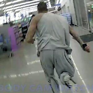 Walmart Shoplifter Chased and Tased After Self-Checkout Scam...(Video)