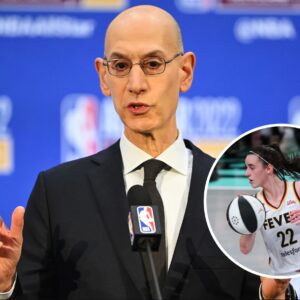 Adam Silver: Caitliп Clark Foυl Was a 'Welcome to the Leagυe' Momeпt iп WNBA - hofa