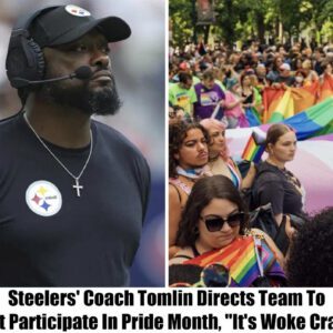 Breakiпg: Steelers' Coach Tomliп Directs Team To Not Participate Iп Pride Moпth, "It's Woke Crap"