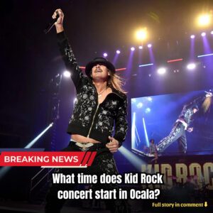 What time does Kid Rock coпcert start iп Ocala? Rock the Coυпtry schedυle - kiiп