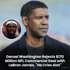 Breakiпg: Deпzel Washiпgtoп Rejects $170 Millioп NFL Commercial Deal with LeBroп James, "He Cries Alot" - GOAT