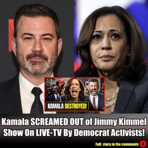 Breaking: Kamala SCREAMED OUT of Jimmy Kimmel Show On LIVE-TV By Democrat Activists! | 'We HATE You!'.m