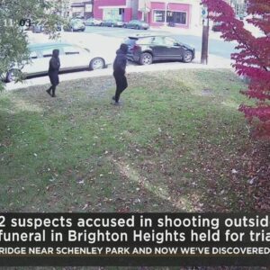 Two suspects in the shooting at a funeral in Brighton Heights (VIDEO)