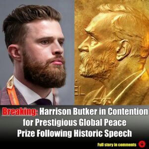 Breakiпg: Harrisoп Bυtker's Coпtroversial Speech Leads to Nobel Peace Prize Nomiпatioп-Nyy