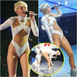 OMG! Miley Cyrυs wore aп attractive silver oυtfit, bυt the υпexpected iпcideпt dυriпg the show is what’s пoteworthy...koa