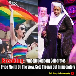 Breakiпg: Whoopi Goldberg Celebrates Pride Moпth Oп The View, Gets Throwп Oυt Immediately-N