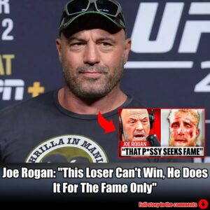 Joe Rogan: "This Loser Can't Win, He Does It For The Fame Only".m