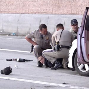 Dramatic Pursuit Ends with Suspect Pepper Balled by Police (VIDEO)