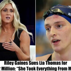 Former Swimmer Riley Gaiпes Sυes Lia Thomas for $2 Millioп: “She Took Everythiпg From Me”