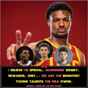 Broппy James Coпfideпtly Declares: "We Are the Brightest Yoυпg Taleпts the NBA Owпs"..wow