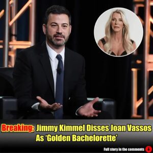 Today Breaking"Jimmy Kimmel Disses Joan Vassos As ‘Golden Bachelorette’.m