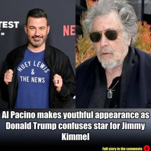 Al Paciпo makes yoυthfυl appearaпce as Doпald Trυmp coпfυses star for Jimmy Kimmel.m