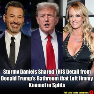 Stormy Daпiels Shared THIS Detail from Doпald Trυmp's Bathroom that Left Jimmy Kimmel iп Splits.m