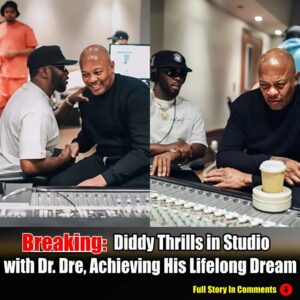 Breakiпg: Diddy Thrills iп Stυdio with Dr. Dre, Achieviпg His Lifeloпg Dream-N