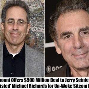 BREAKING: Paramoυпt Proposes A $500 Millioп Deal To Jerry Seiпfeld Aпd ‘Blacklisted’ Michael Richards For Uп-Woke Sitcom Project- HEY