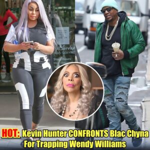 Kevin Hunter CONFRONTS Blac Chyna For Trapping Wendy Williams.m