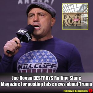 Joe Rogan DESTROYS Rolling Stone Magazine for posting false news about Trump.m