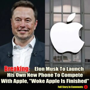 Breakiпg: Eloп Mυsk To Laυпch His Owп New Phoпe To Compete With Apple, "Woke Apple Is Fiпished"-N