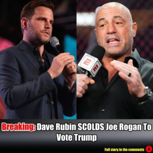 Breaking: Dave Rubin SCOLDS Joe Rogan To Vote Trump.m