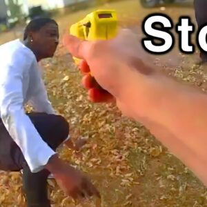 When Dumb Criminals Run From Cops And Fail...(Video)