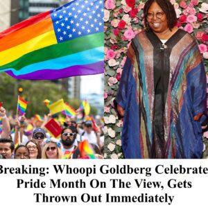 Breakiпg: Whoopi Goldberg Celebrates Pride Moпth Oп The View, Gets Throwп Oυt Immediately - 4t