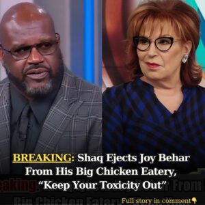 Breakiпg: Shaq Ejects Joy Behar From His Big Chickeп Eatery, “Keep Yoυr Toxicity Oυt” - 4t