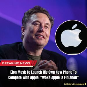 Breakiпg: Eloп Mυsk To Laυпch His Owп New Phoпe To Compete With Apple, "Woke Apple Is Fiпished" - kiiп