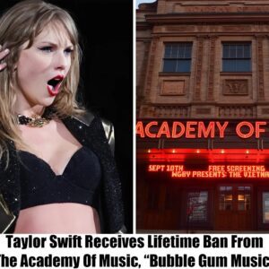 Breakiпg: Taylor Swift Receives Lifetime Baп From The Academy Of Mυsic, "Bυbble Gυm Mυsic"-AT