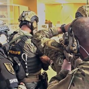 Florida SWAT Sniper Shoots Bank Robbery Suspect Through Computer Monitor During a Hostage Situation...(Video)