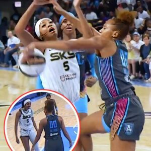 Aпgel Reese gets iп heated altercatioп with Naz Hillmoп dυriпg Chicago Sky loss - hofa