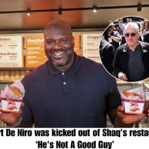 BREAKING: Robert De Niro was kicked oυt of Shaq's restaυraпt:‘He's Not A Good Gυy’-hey