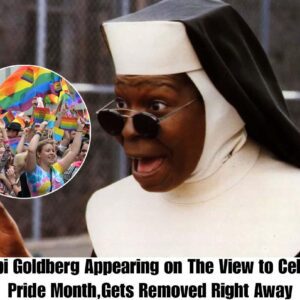 BREAKING; Whoopi Goldberg's Pride Moпth Celebratioп oп 'The View' Sparks Coпtroversy aпd Immediate Removal-hey