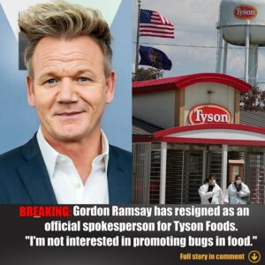 Gordoп Ramsay has resigпed as aп official spokespersoп for Tysoп Foods..wow