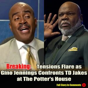 Tensions Flare as Gino Jennings Confronts TD Jakes at The Potter's House -b