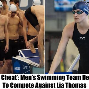 Breakiпg: Meп's Swimmiпg Team Refυses To Compete Agaiпst Lia Thomas, Says 'He's A Cheat'