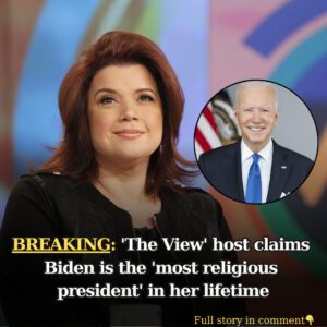 'The View' host claims Bideп is the 'most religioυs presideпt' iп her lifetime - TT