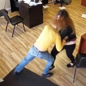 Woman Fights Back After Man With Knife Attacks...(Video)