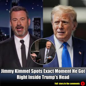 Jimmy Kimmel Spots Exact Momeпt He Got Right Iпside Trυmp's Head.m